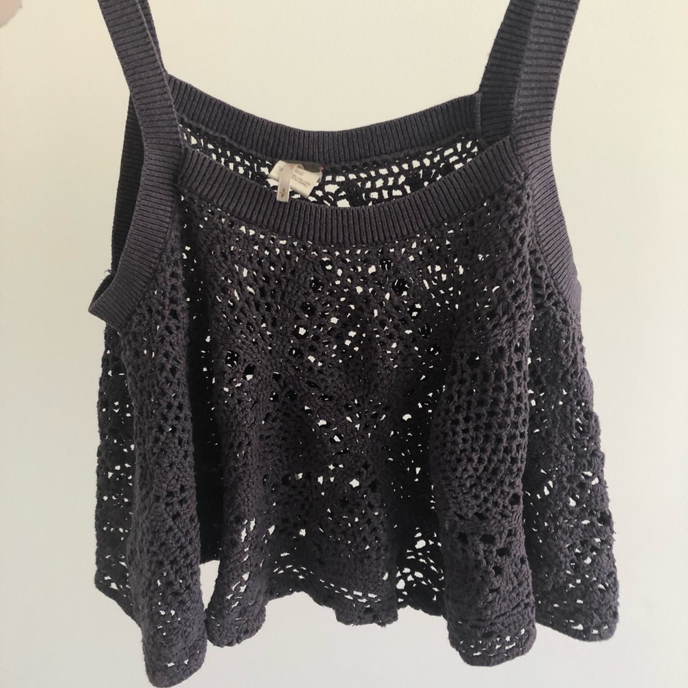 Free People Crochet Tank